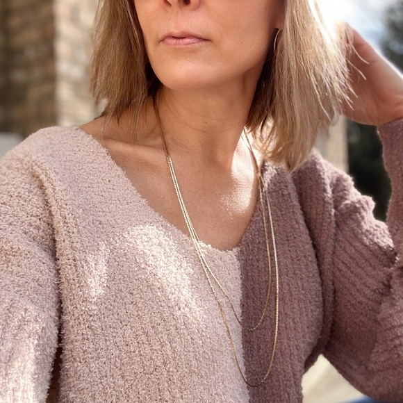 Together Forever Triple Chain Necklace - Picture 1 of 6